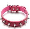 Wide Cool Sharp Spiked Studded Leather Dog Collars